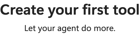 真实Agent Tools：尚未添加工具